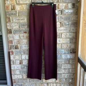 NWT Wine colored, dress pants by 1state side zipper